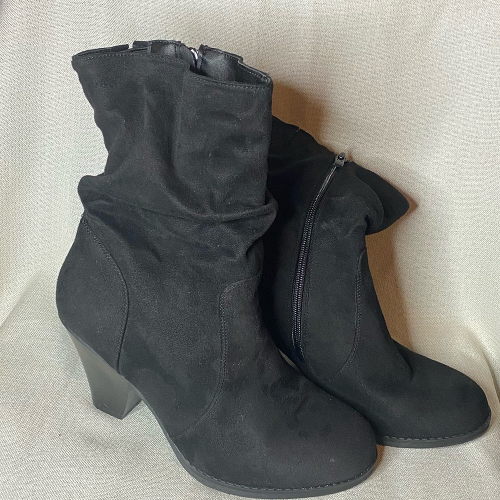 Black booties